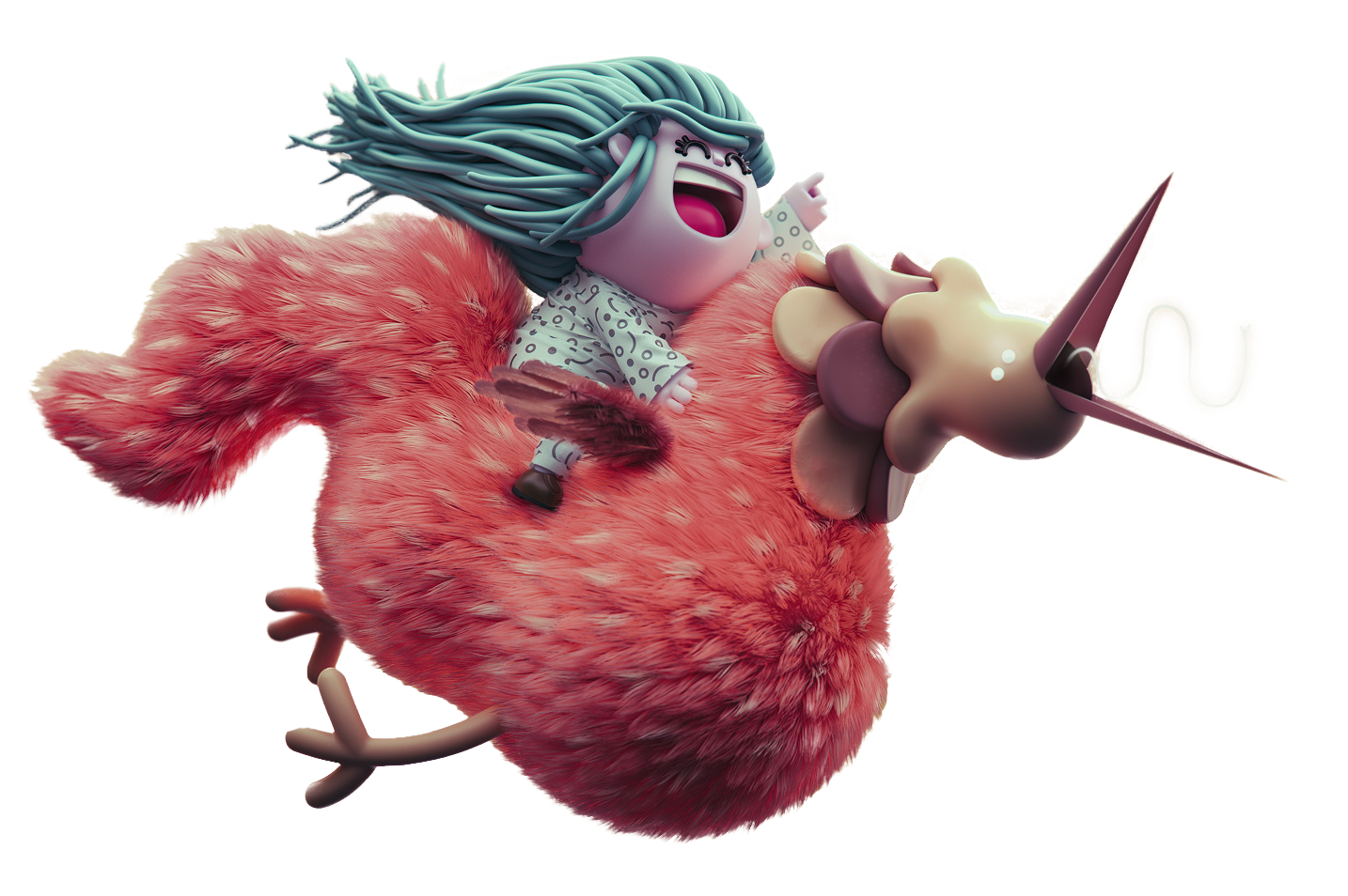 Pajaro ZIGOR 3d