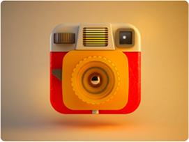 Desktop items portrait